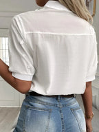 Laurine | Top casual ricamato elegante