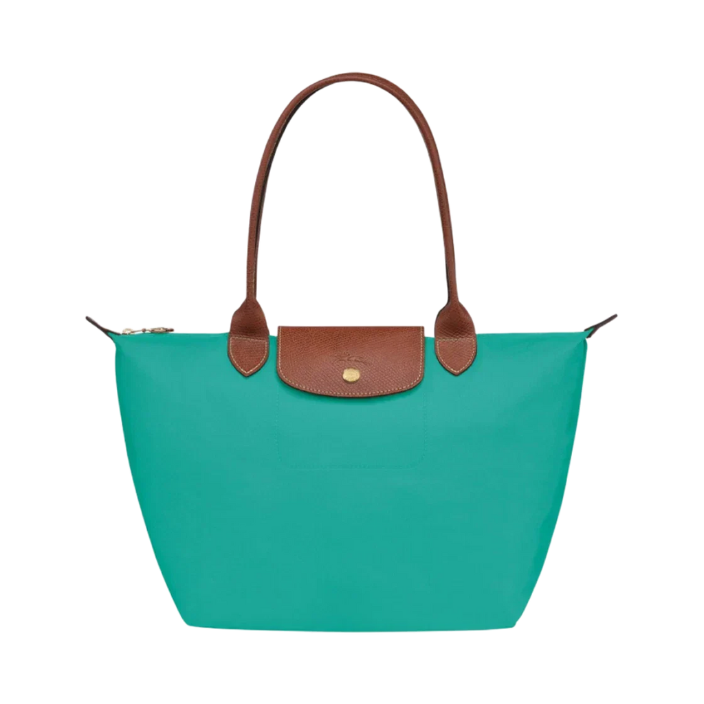 Longchamp - Grande Borsa Le Pliage, Turchese