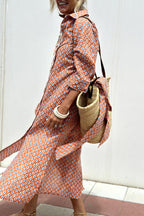 Anne | elegante abito camicia a righe