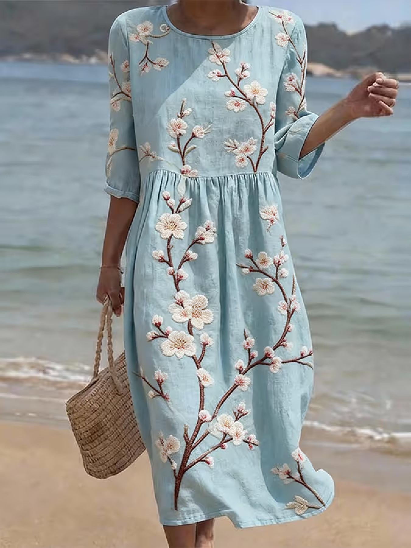 Maya | Abito Casual a Maniche Elbow