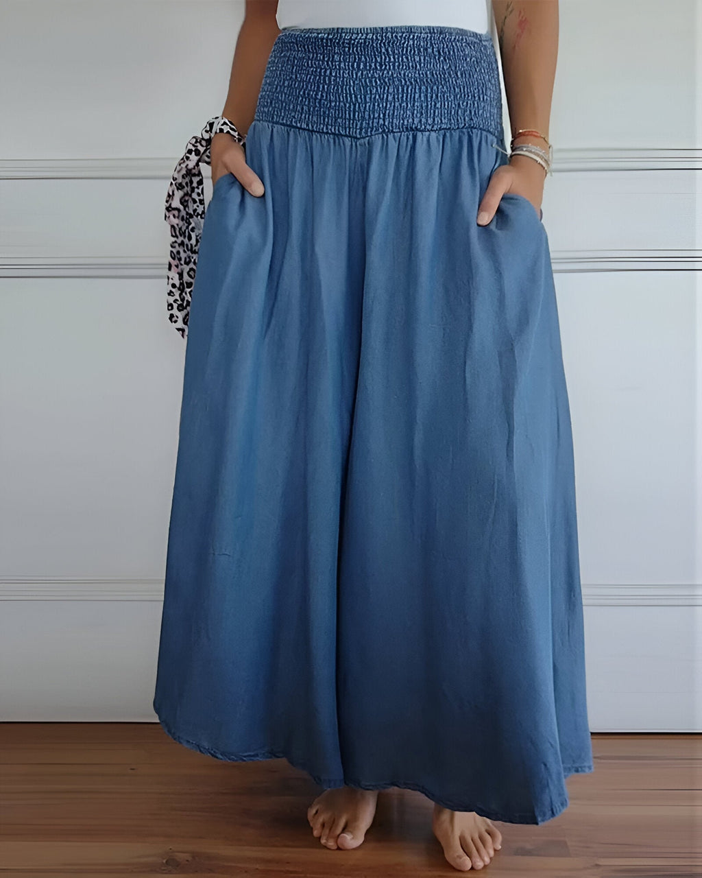 Alva | Pantaloni comodi con vita elastica