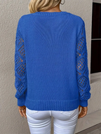 Noemi | Maglia Elegante con Dettagli in Pizzo